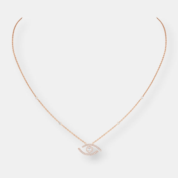 Collier lucky eye pavé