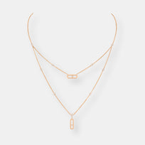 Collier move uno 2 rangs