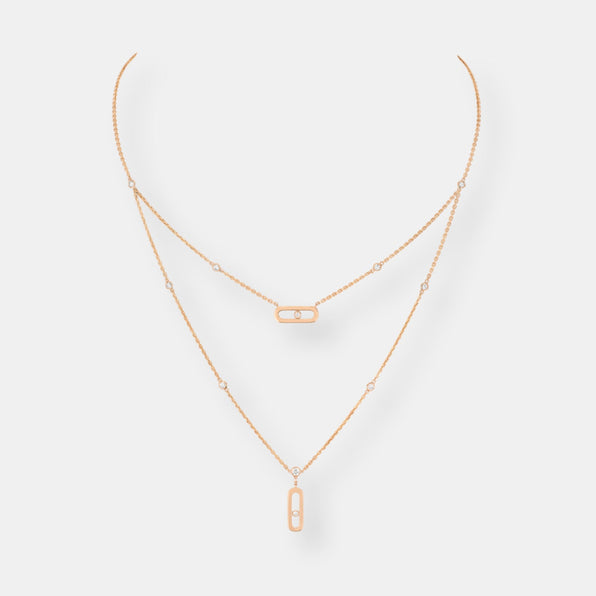 Collier move uno 2 rangs