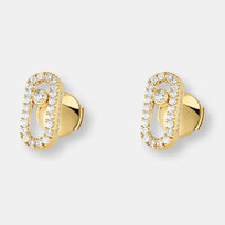 Boucles d'oreilles puces move uno