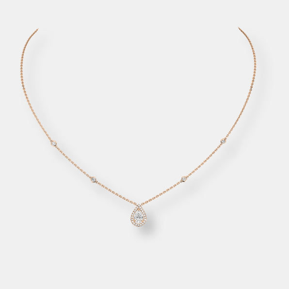 Collier joy diamants poire 0.40ct