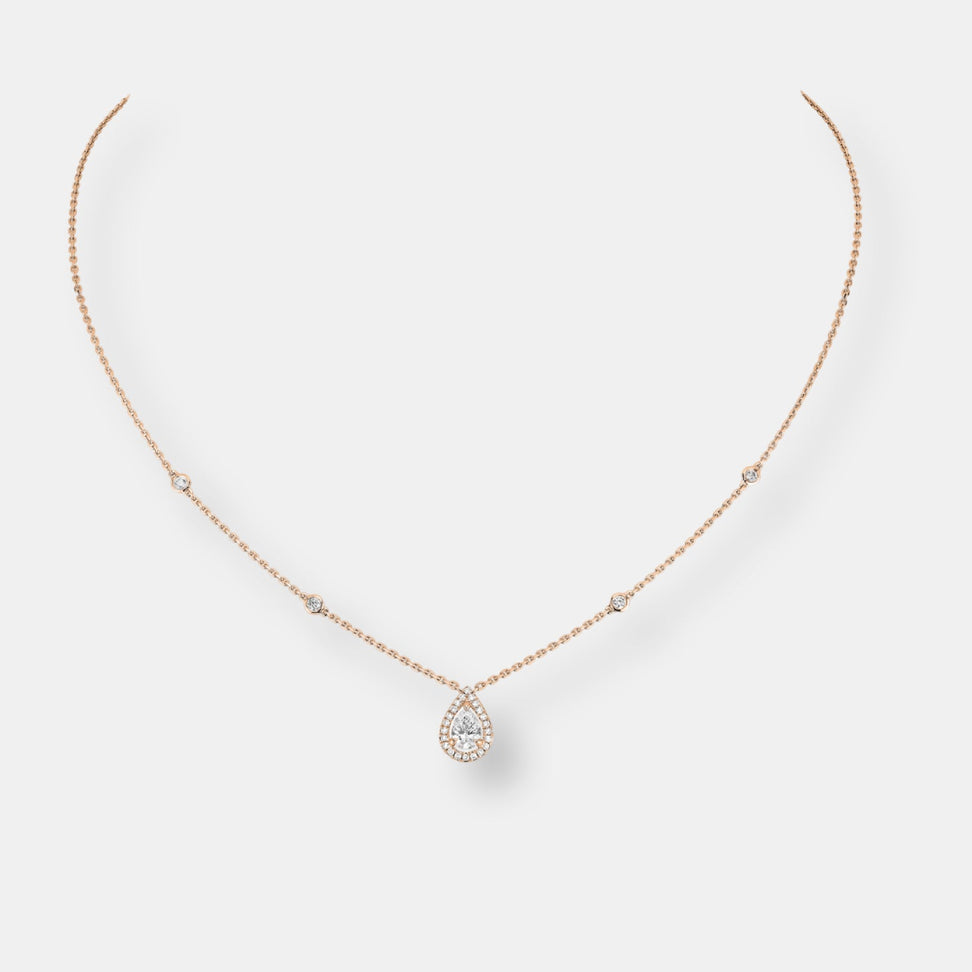 Collier joy diamants poire 0.40ct