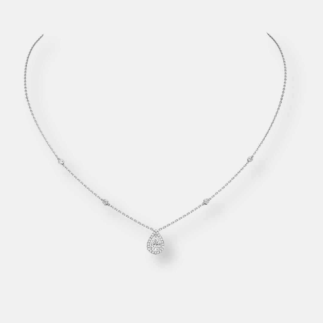 Collier joy diamants poire 0.40ct