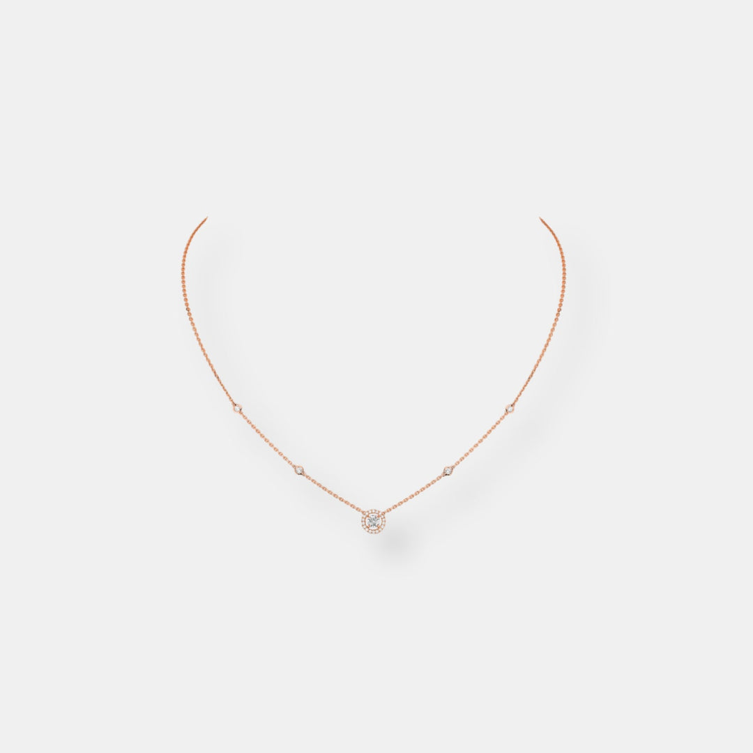 Collier joy diamants rond 0.20 ct