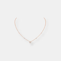 Collier joy diamants rond 0.20 ct