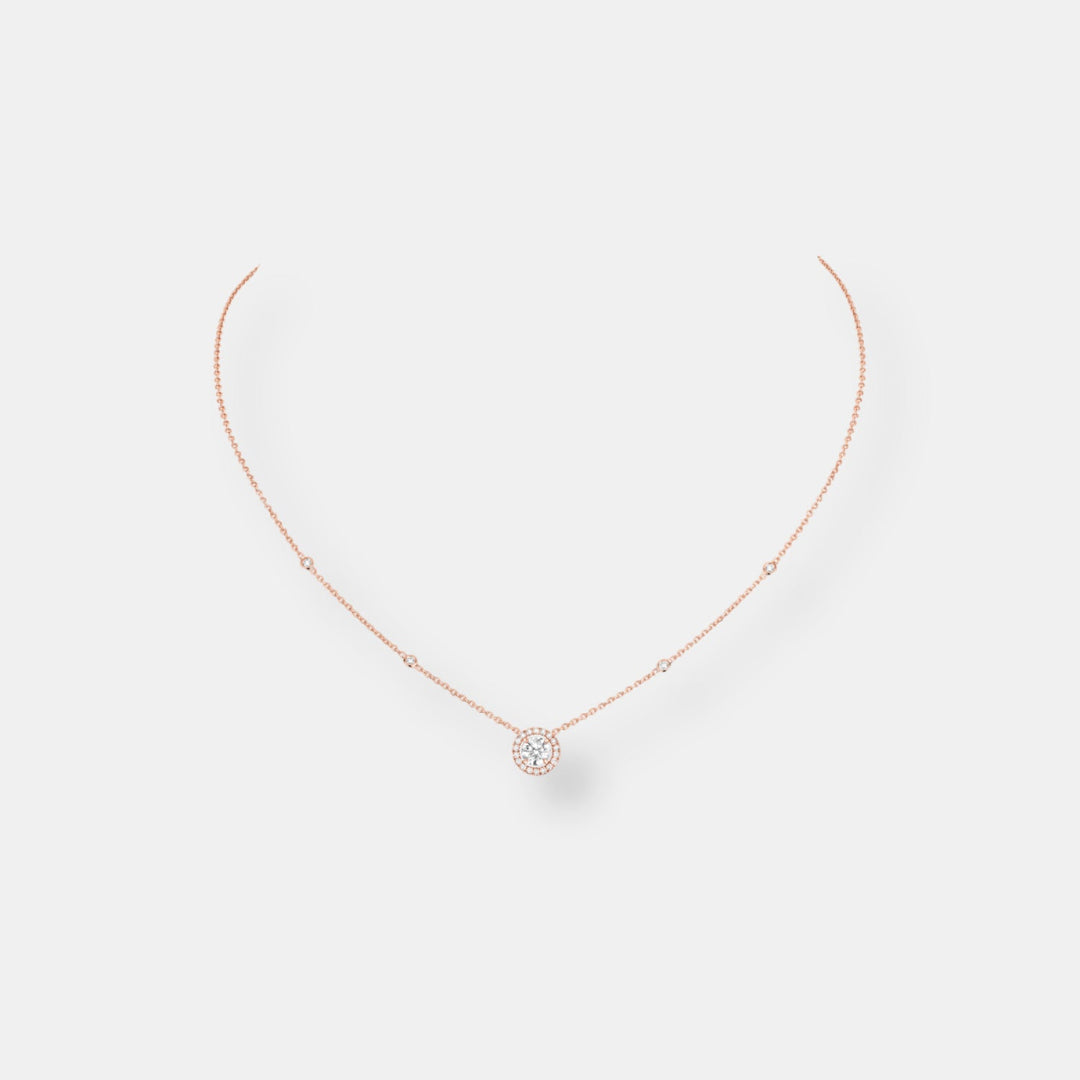 Collier joy diamants rond 0.45 ct