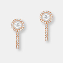 Créoles joy diamants ronds 2x 0,10ct