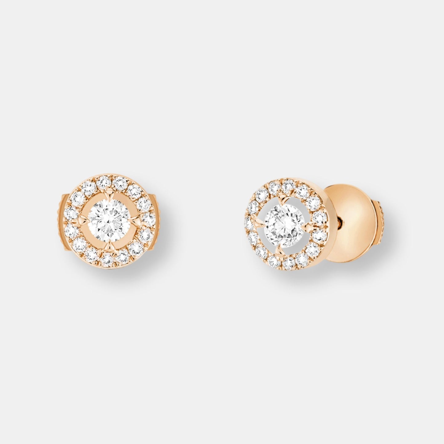 Puces d'oreilles joy diamants ronds 0,10ct