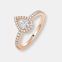 Bague joy diamant poire 0.25ct