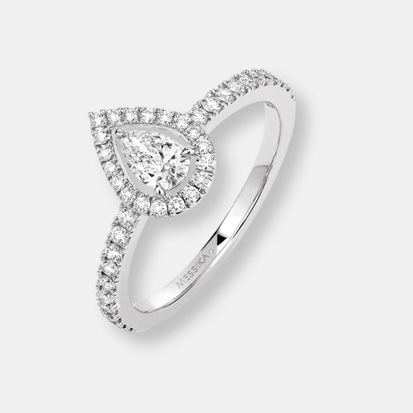 Bague joy diamant poire 0.25 ct