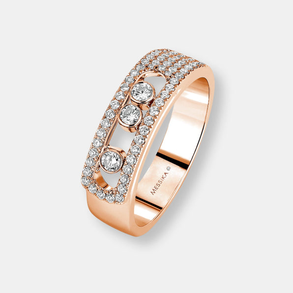 Bague move noa pavée