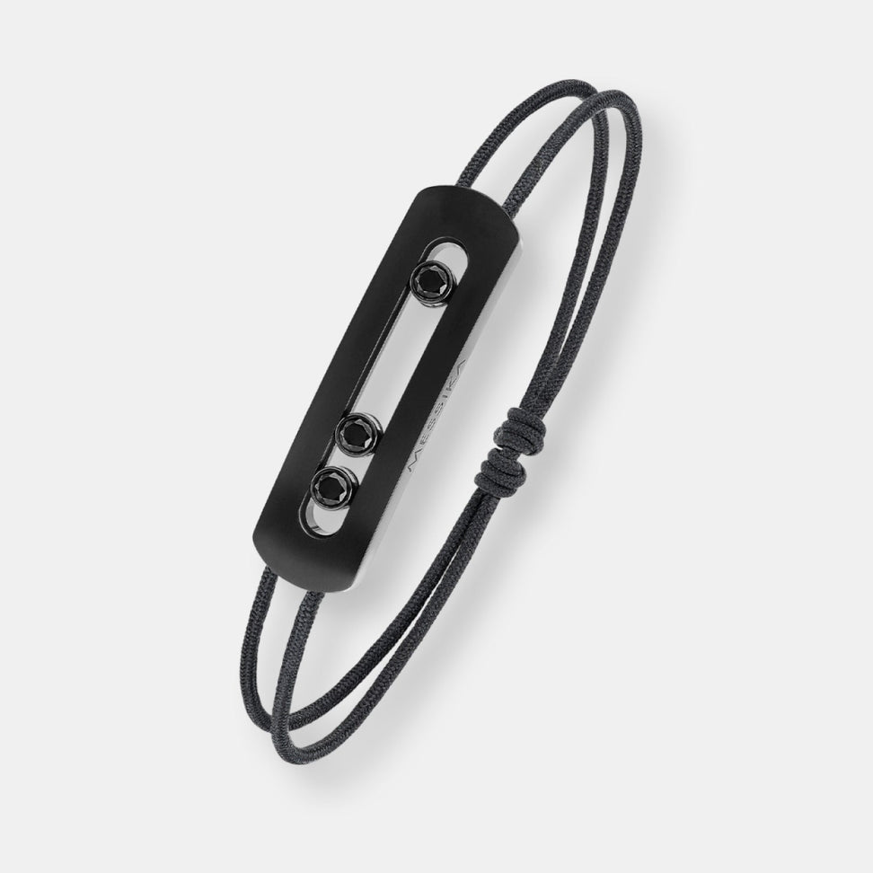 Bracelet cordon move titanium black