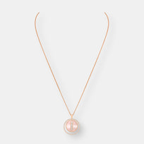 Pendentif lucky move nacre rose