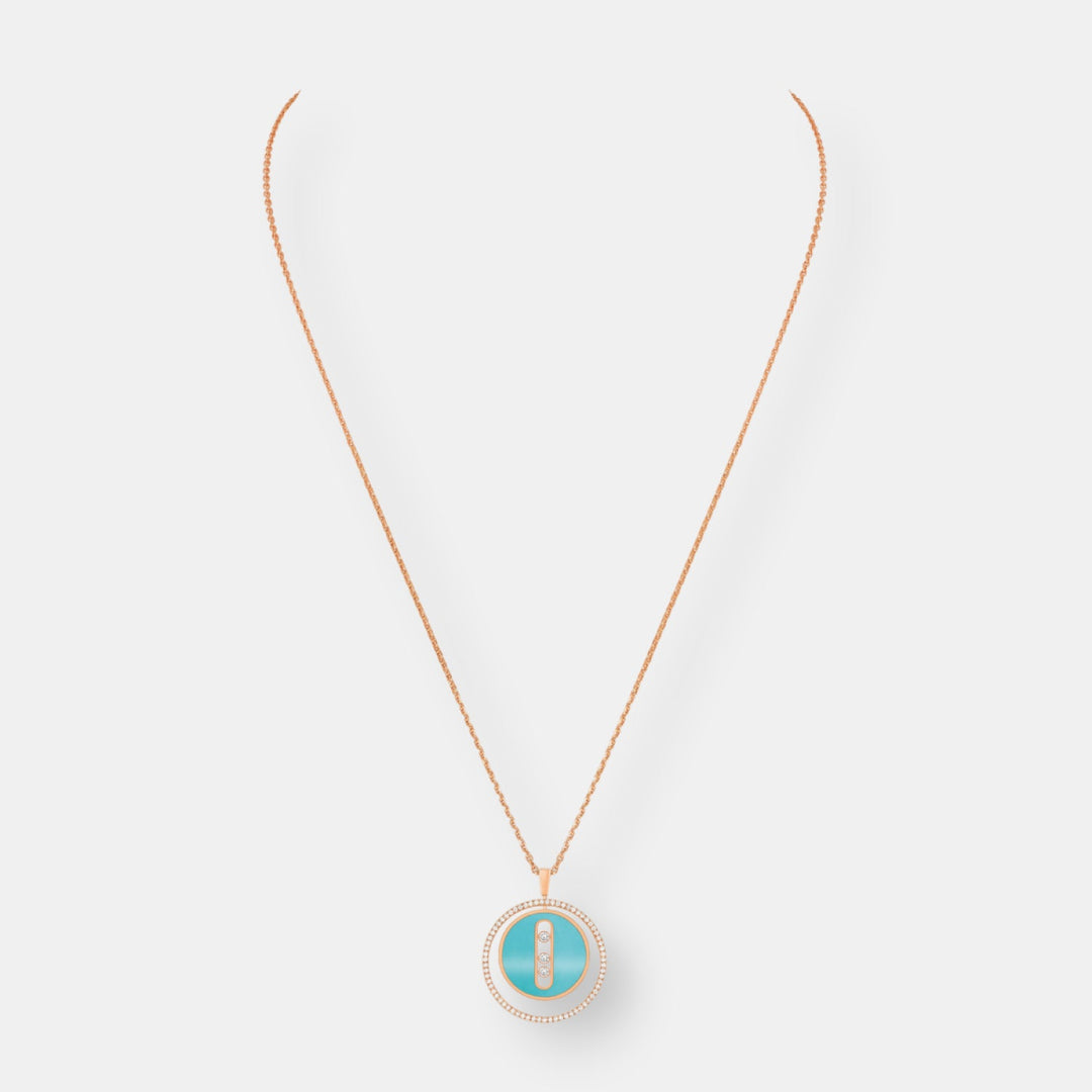 Pendentif lucky move turquoise