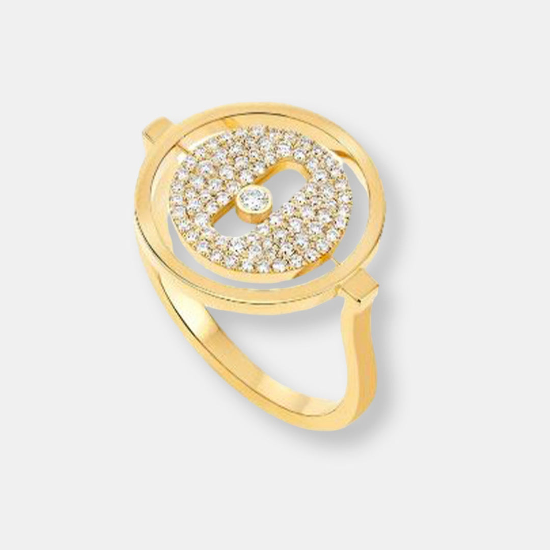 Bague lucky move pm pavée