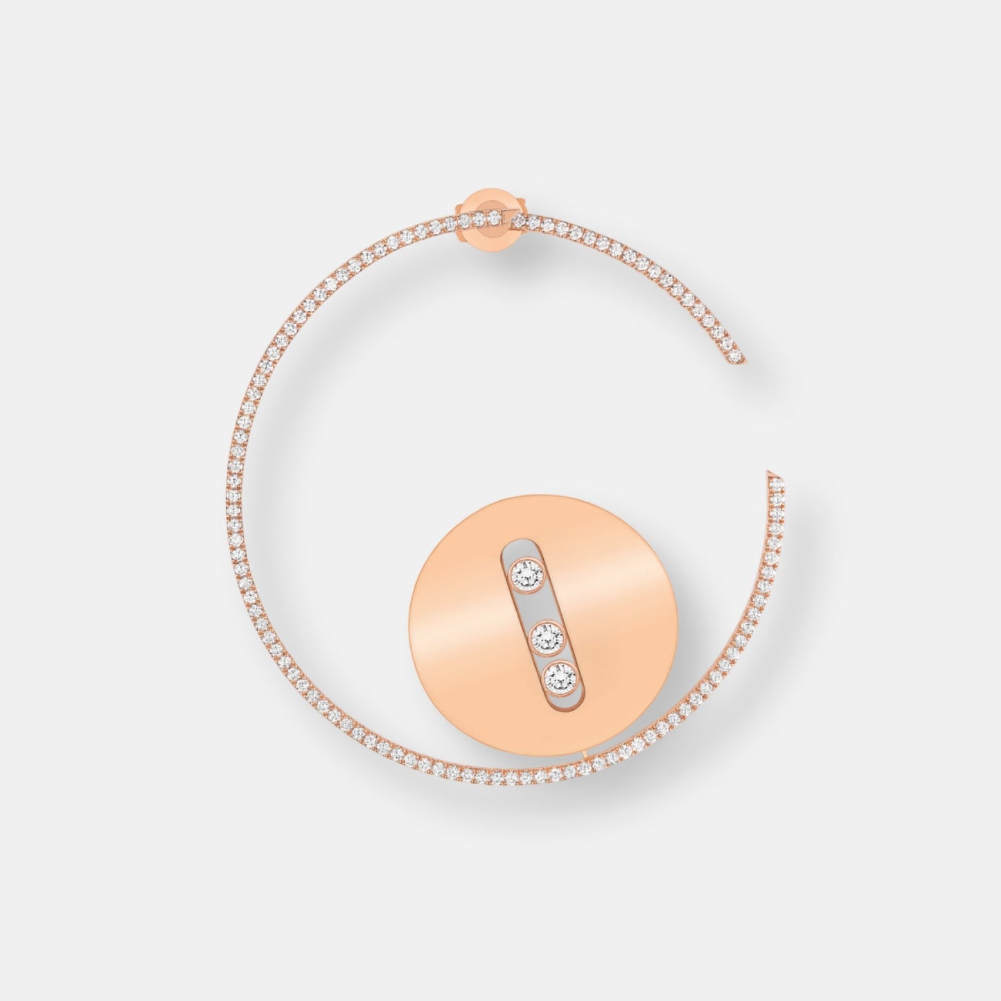 Mono boucle d'oreille lucky move