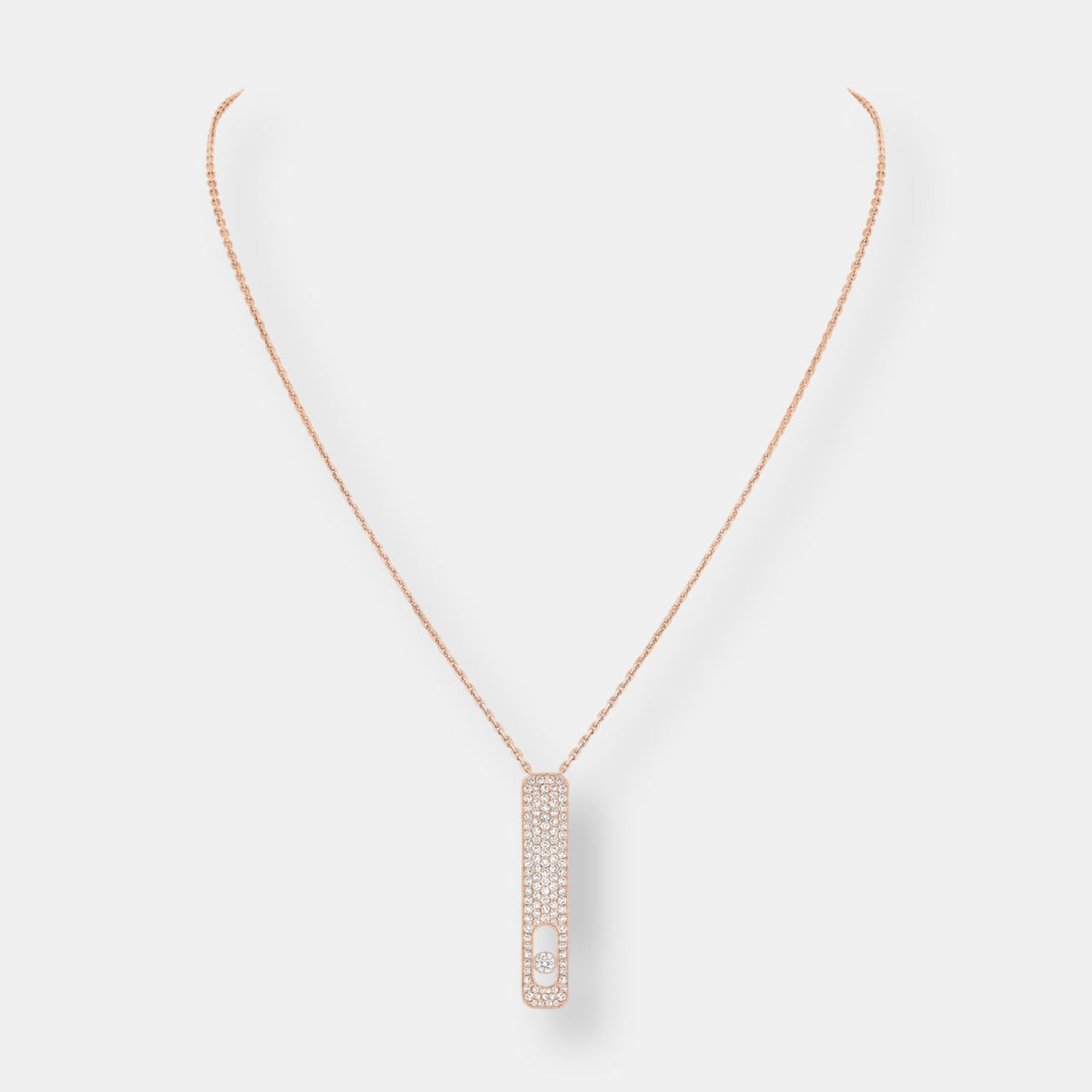 Collier my first diamond pavé