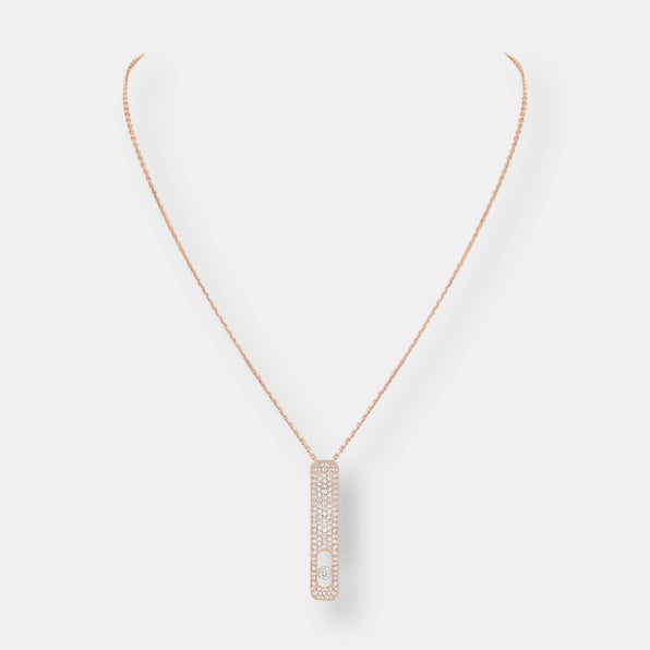 Collier my first diamond pavé