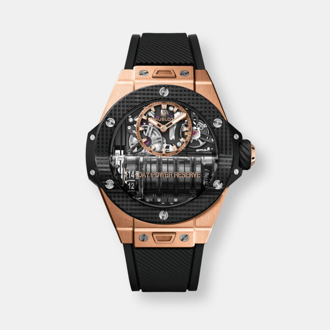 Montre big bang mp-11 power reserve 14 days king gold 3d carbon