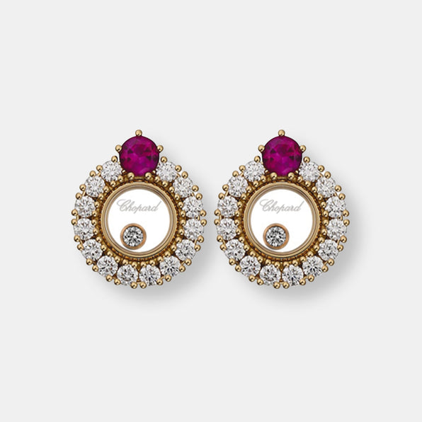 Boucles d'oreilles happy diamonds