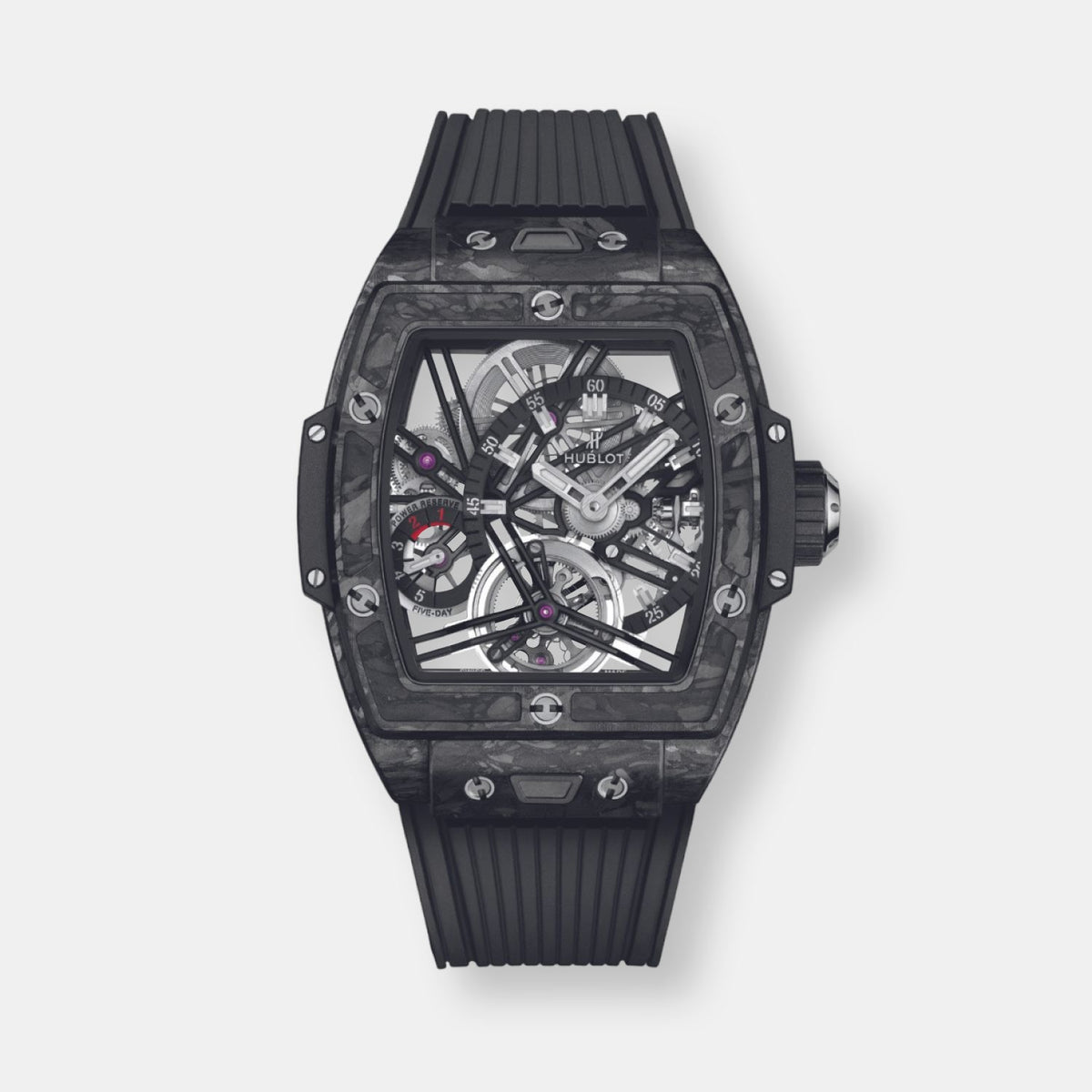 Montre spirit of big bang tourbillon carbon black