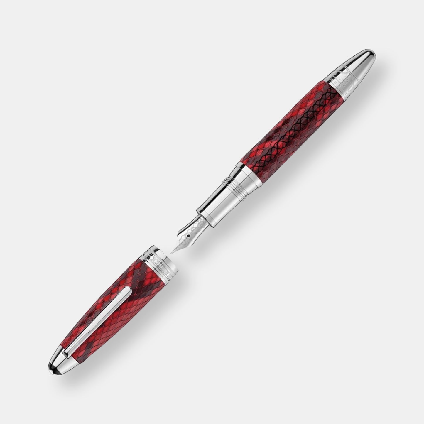 Stylo plume meisterstuck great masters rouge en python