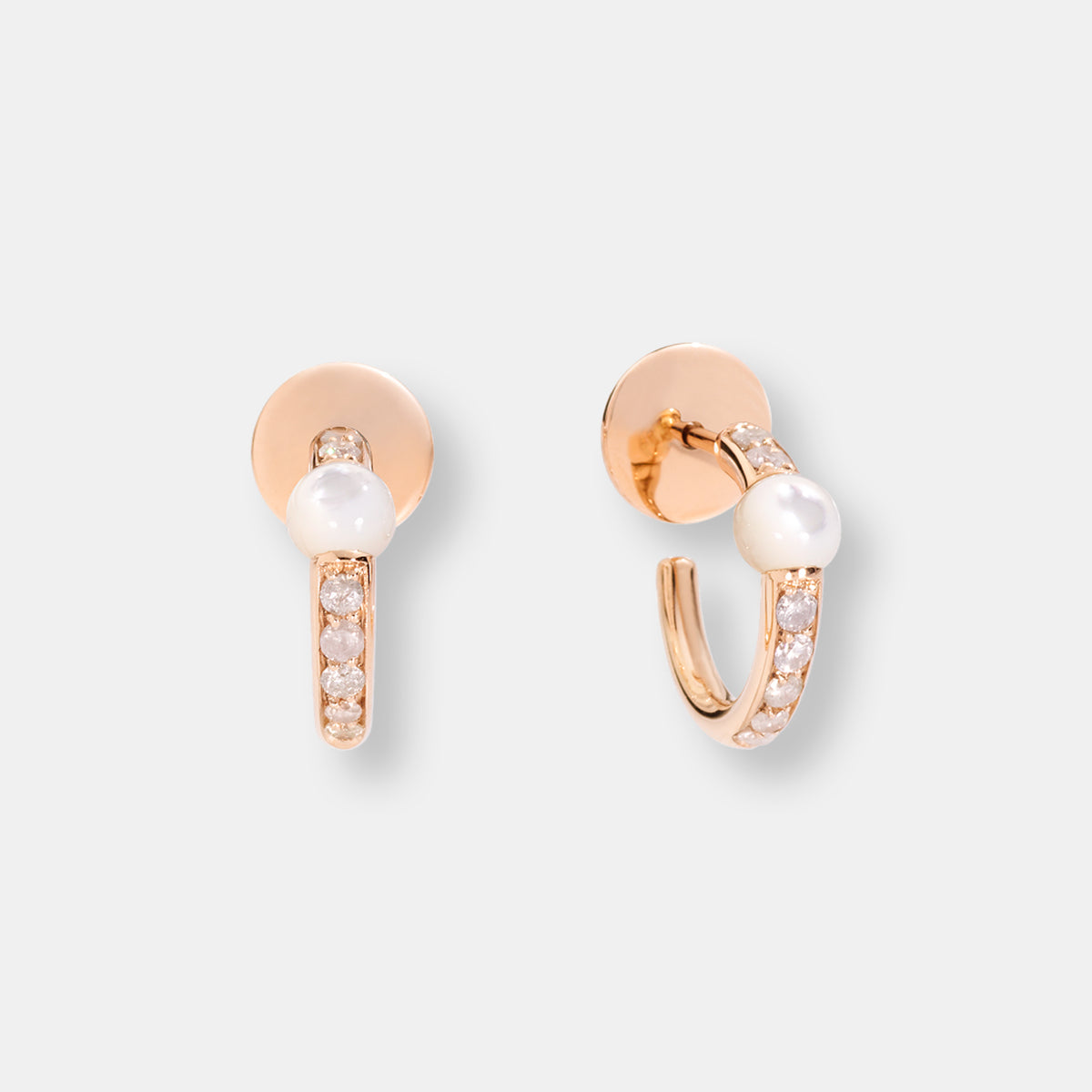 Boucles d'oreilles m'ama non m'ama