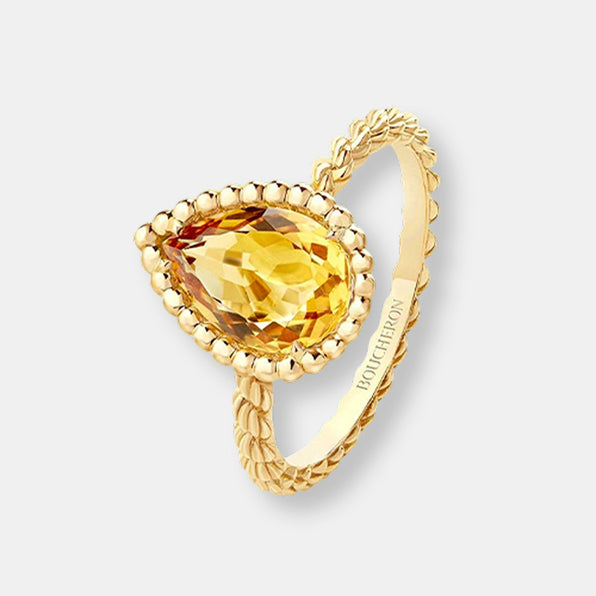 Bague serpent bohème, motif s