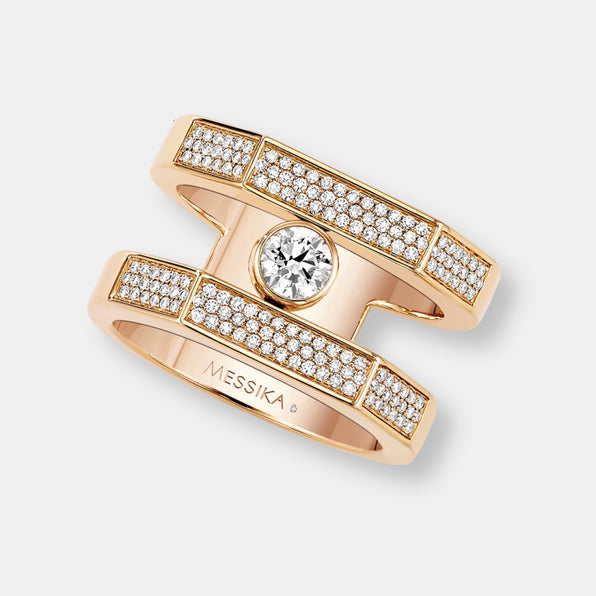 Bague move pei pavée