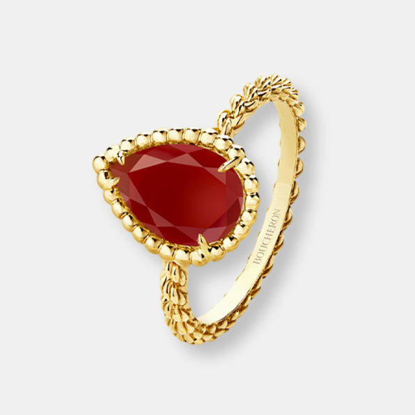 Bague serpent bohème, motif s