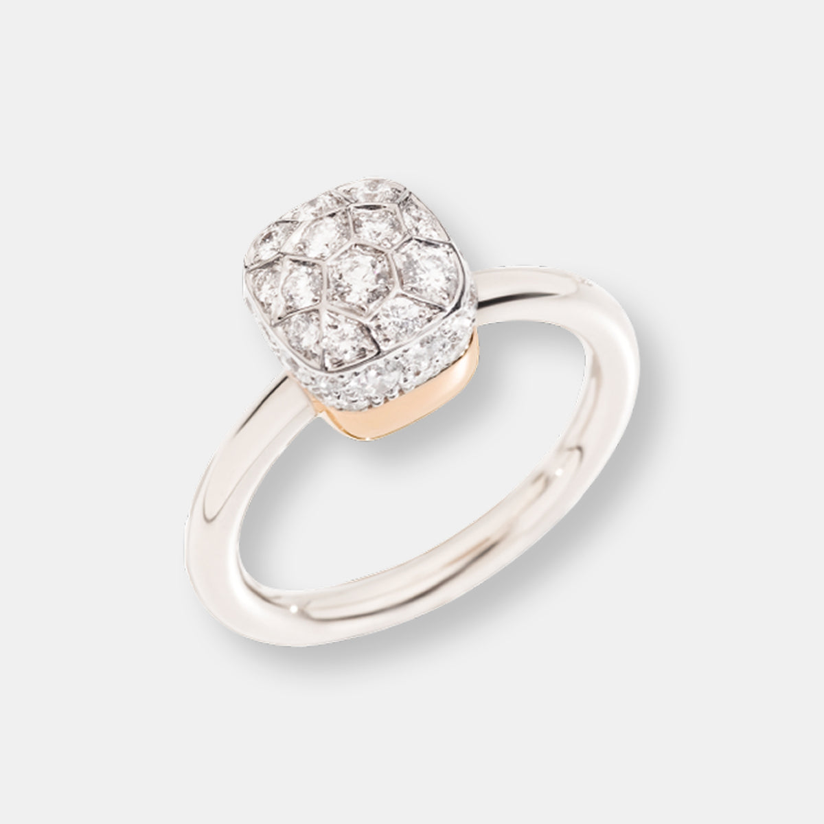 Bague nudo solitaire