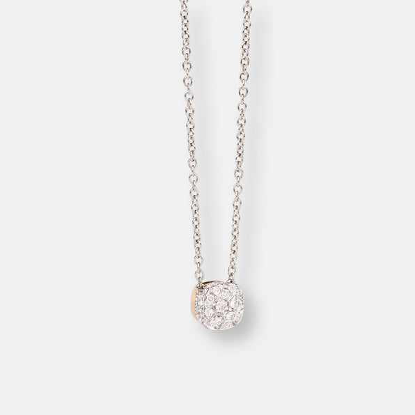 Pendentif avec chaîne nudo
