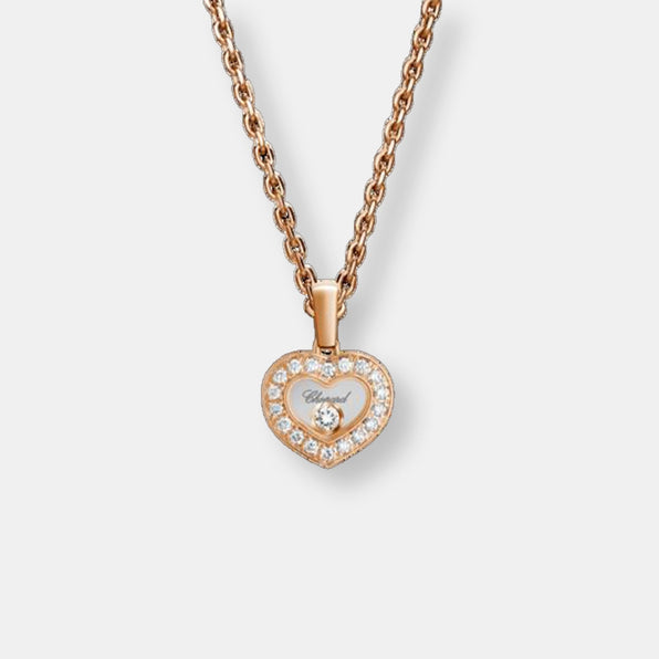 Pendentif happy diamonds cœur