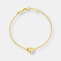 Bracelet happy diamonds coeur