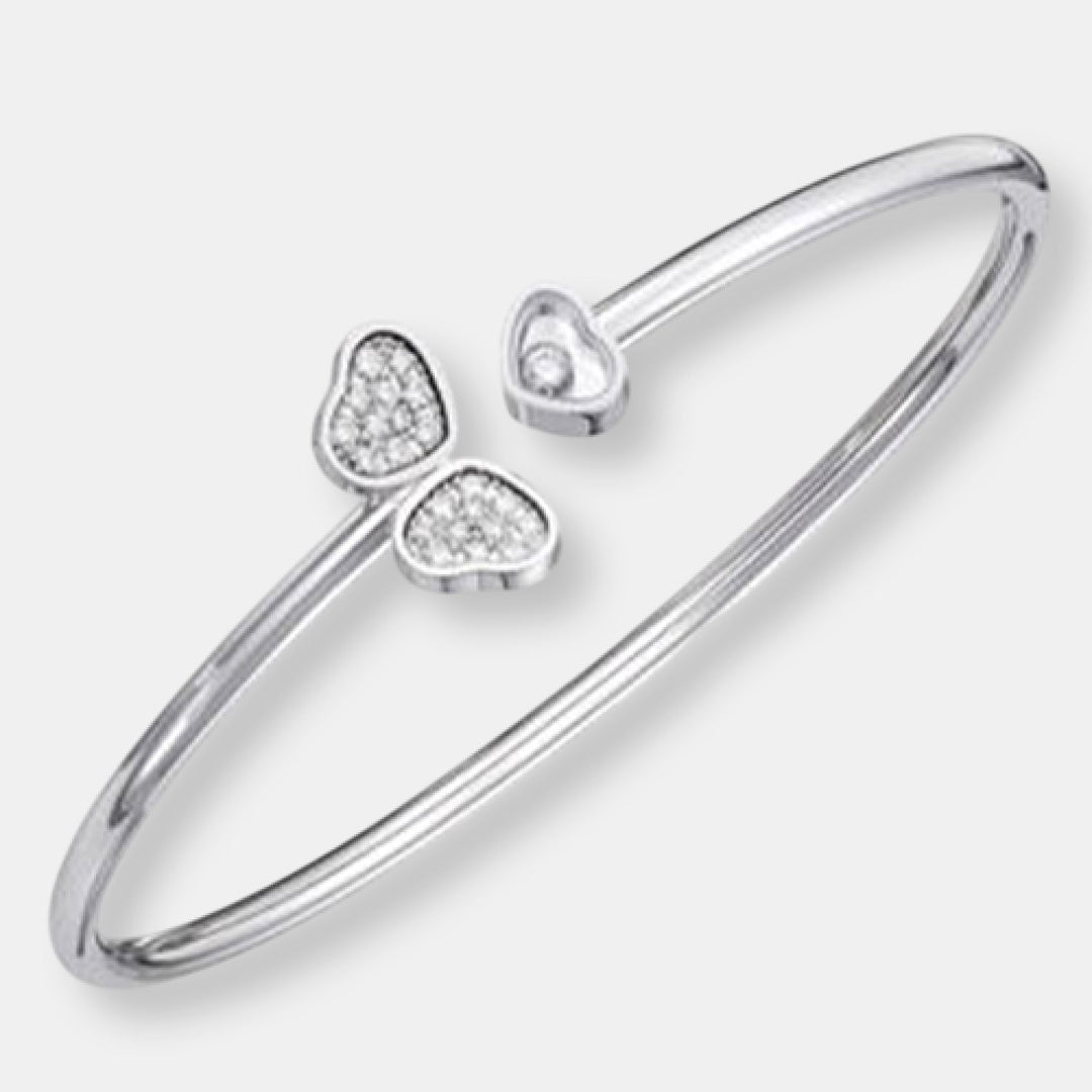 Bracelet happy hearts wings