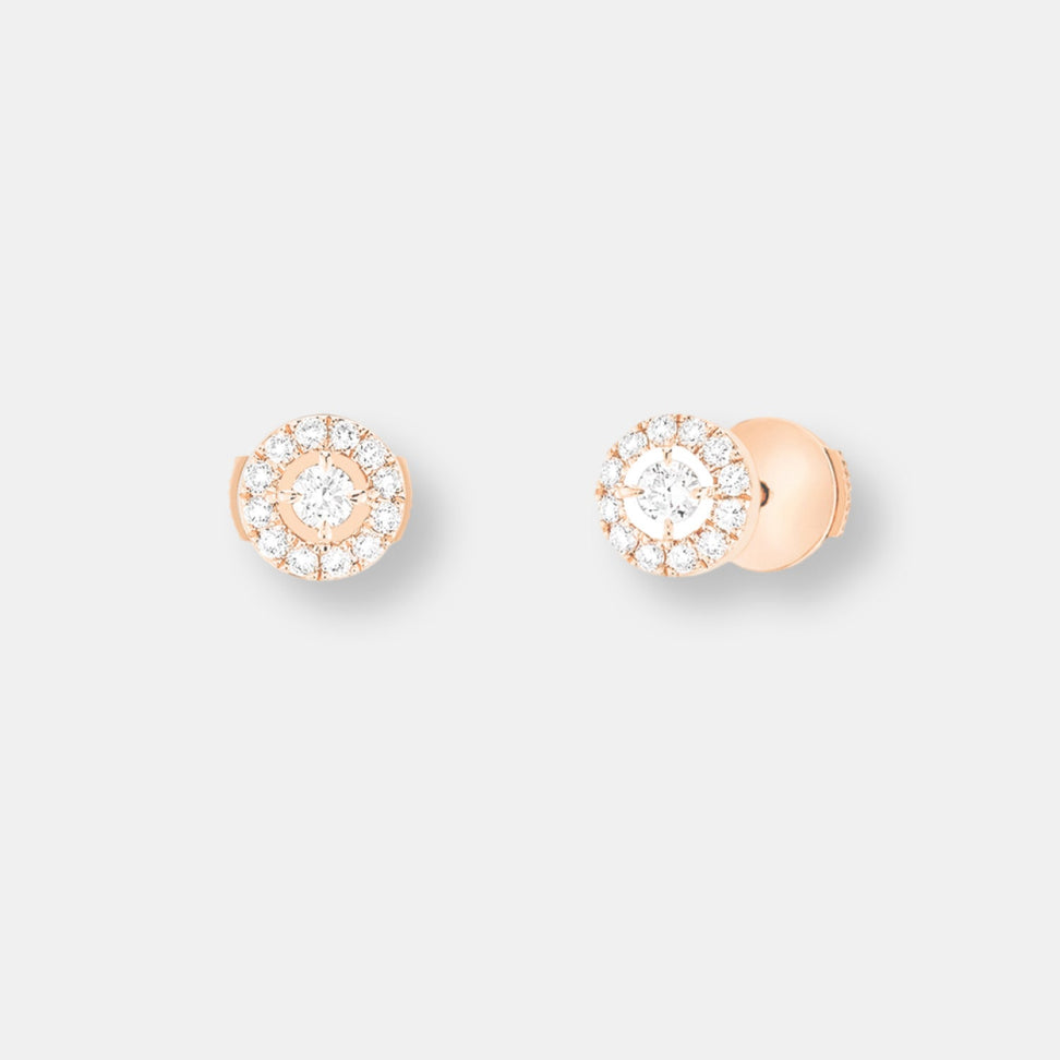 Boucles d'oreilles joy diamants ronds