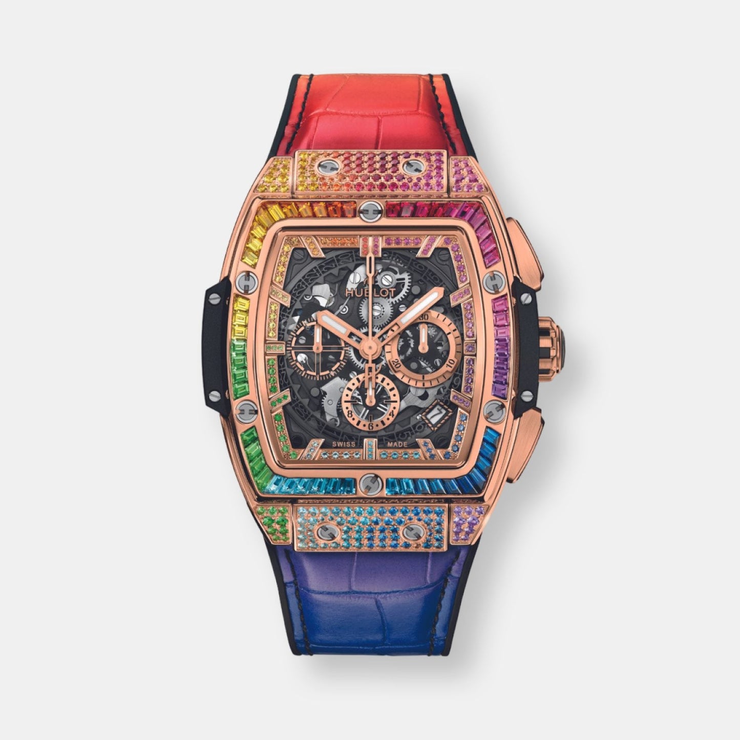 Montre spirit of big bang king gold rainbow
