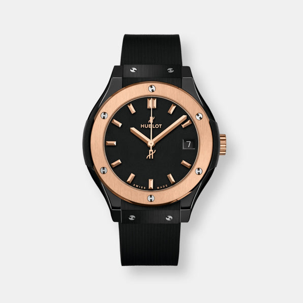 Montre classic fusion ceramic king gold