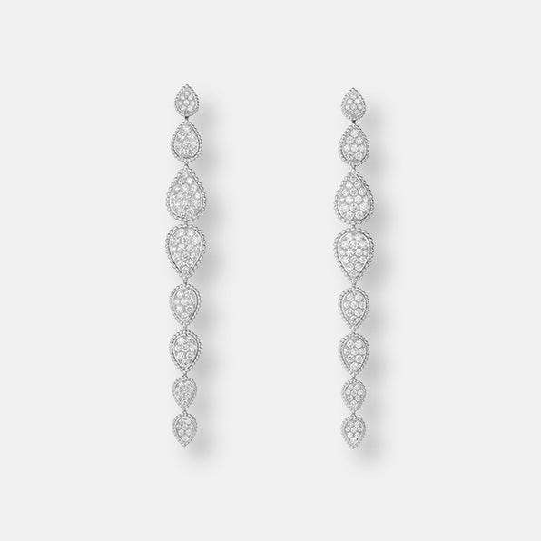 Pendants d'oreilles serpent bohème