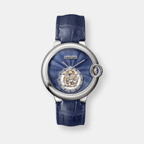 Montre ballon bleu de cartier tourbillon volant
