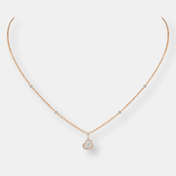 Collier joy diamants cœur 0,15ct