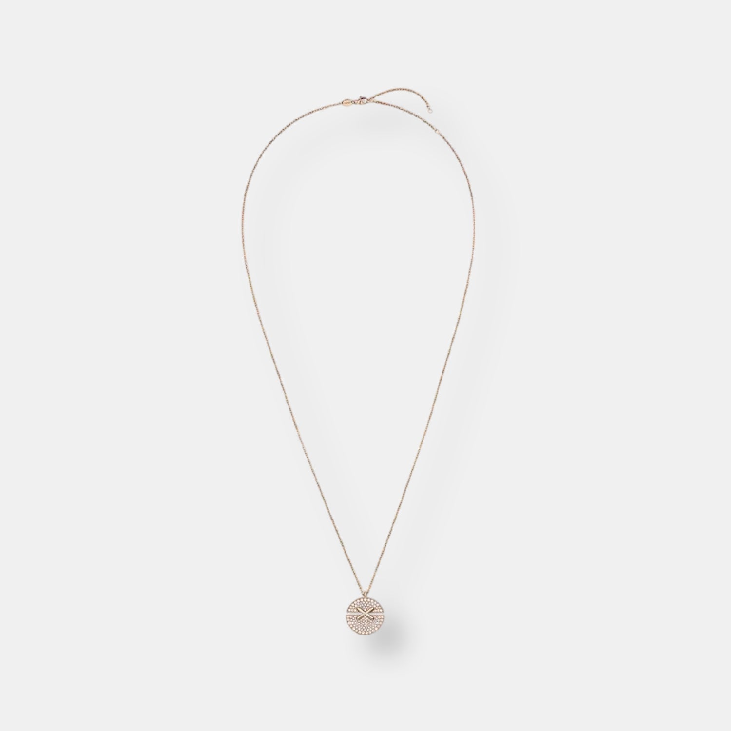 Pendentif jeux de liens harmony grand modele diamants