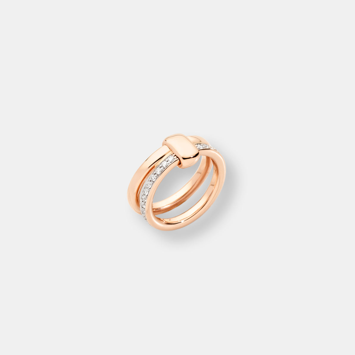 Bague bandeau pomellato together