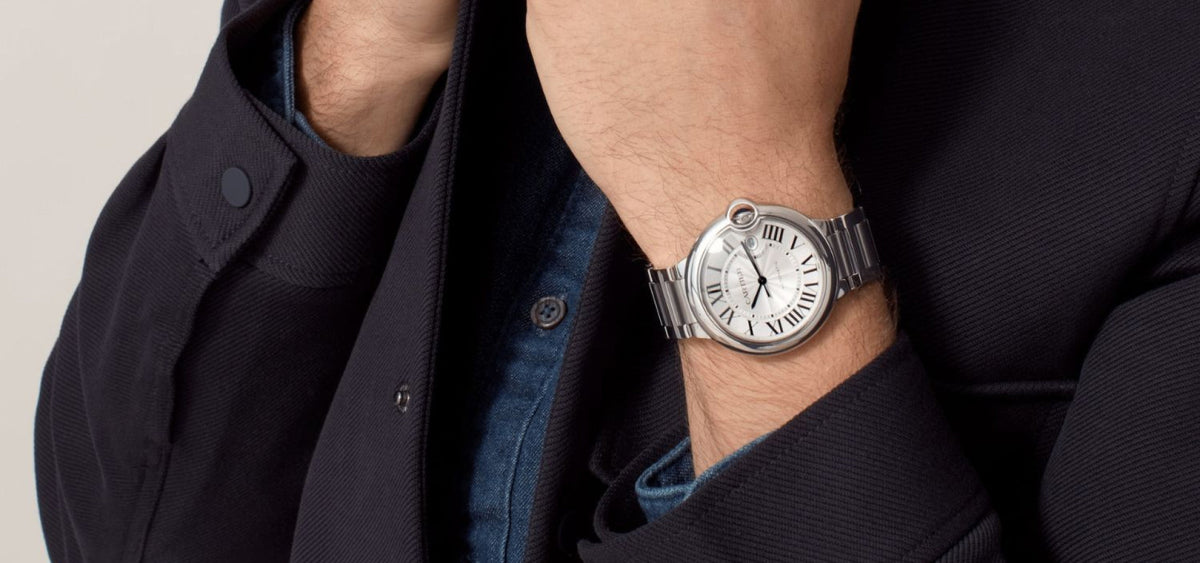 Montre ballon bleu de cartier