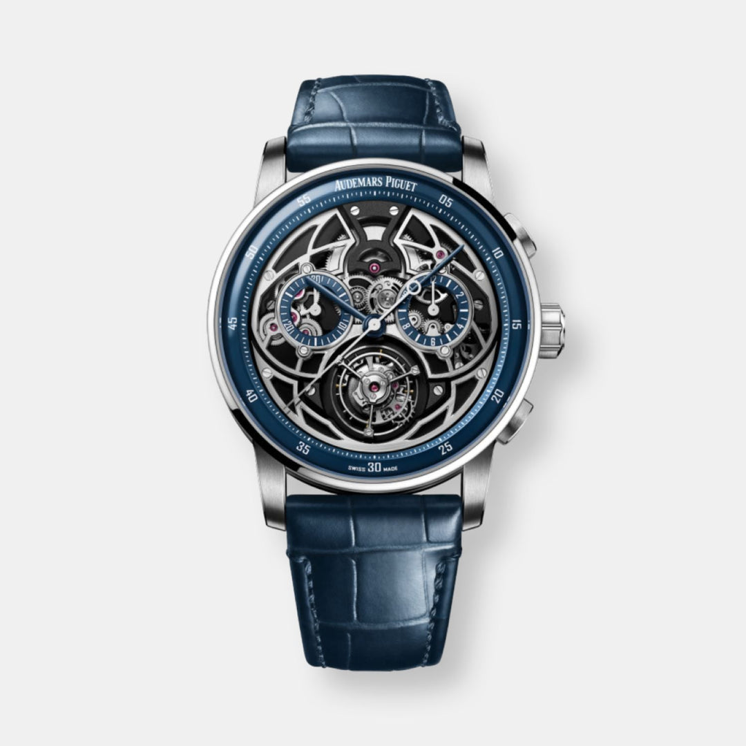 Montre code 11.59 by audemars piguet tourbillon volant chronographe automatique