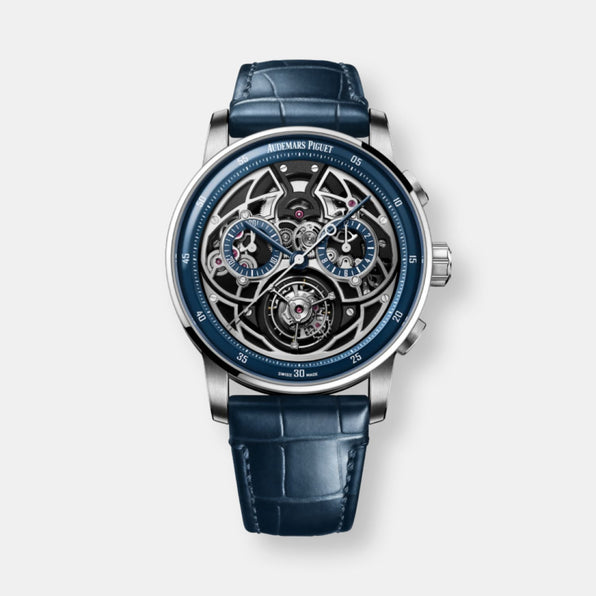 Montre code 11.59 by audemars piguet tourbillon volant chronographe automatique