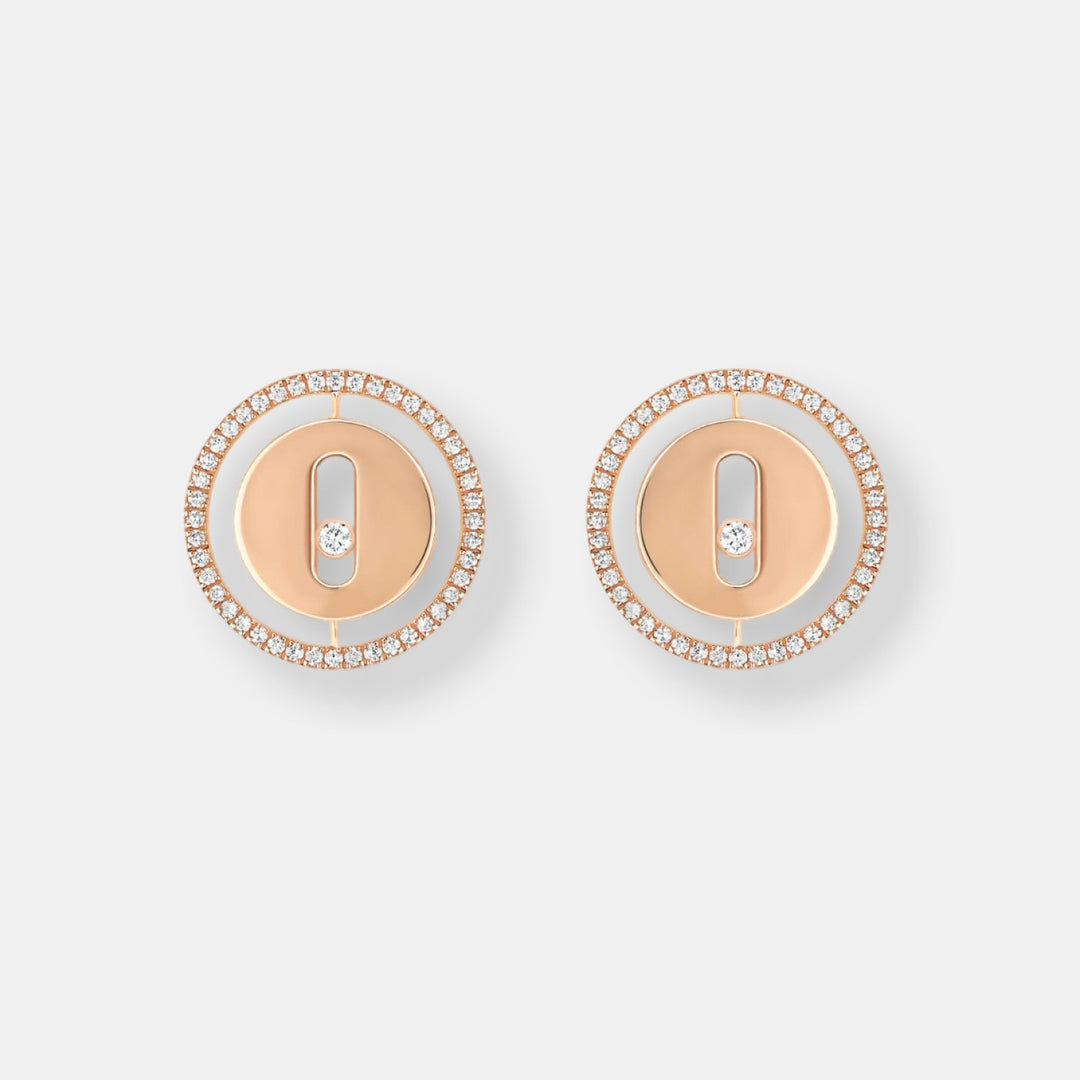 Boucles d'oreilles puces lucky move