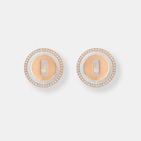 Boucles d'oreilles puces lucky move