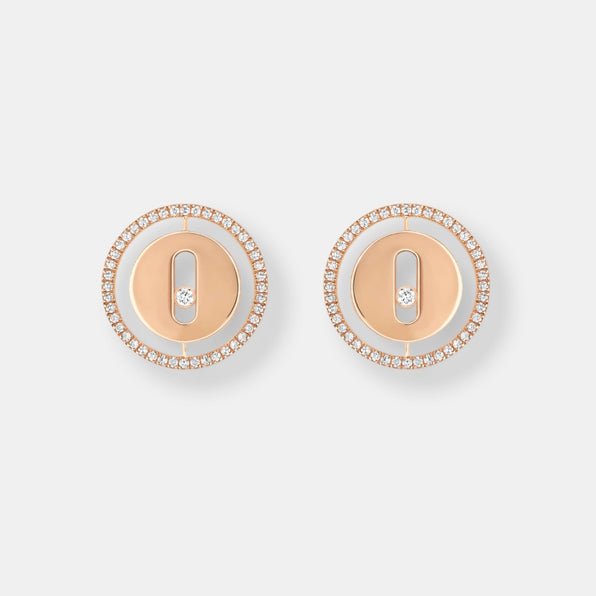 Boucles d'oreilles puces lucky move