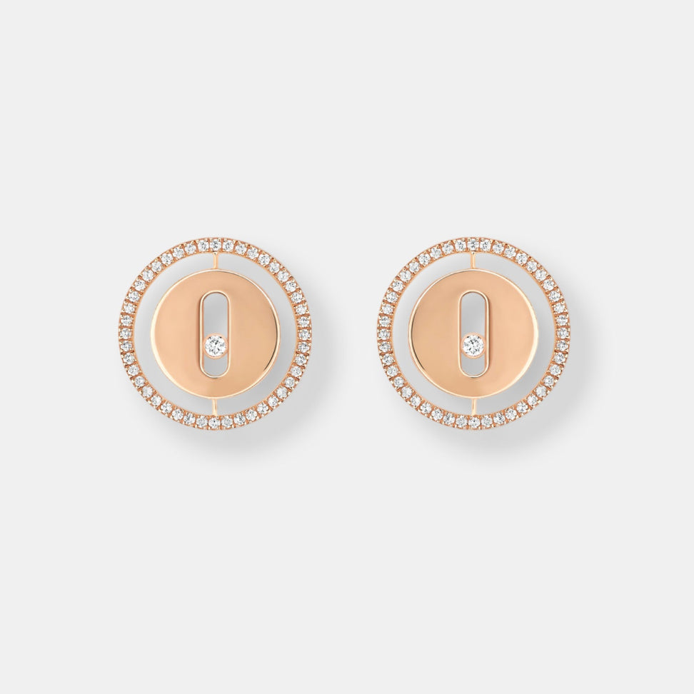 Boucles d'oreilles puces lucky move